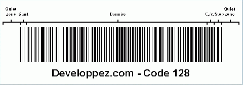 Code-barres 128 - Developpez.com - Code 128
