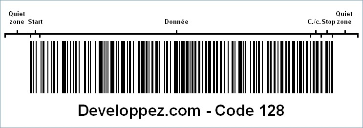 Code-barres 128 - Developpez.com - Code 128